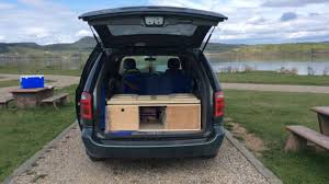 Dodge Grand Caravan 2005 Camperized Grand Caravan Minivan Camper Conversion Caravan