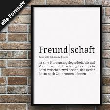 Sprüche für die küche zum ausdrucken. Definition Freundschaft Format Wahlbar Premium Spruch Poster Fur Kuche Wohnzimmer Oder Wg Kunstdruck Fur Den Bilderrahmen Poster Zitate Typografie Poster Poster Kuche