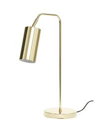 Bei Uns Im Sale Die Goldfarbene Tischlampe Von Hubsch Interior