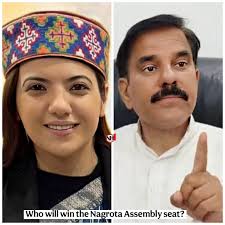 Who will win the #Nagrota Assembly seat? #Devyani_Rana or #Harsh_Dev_Singh