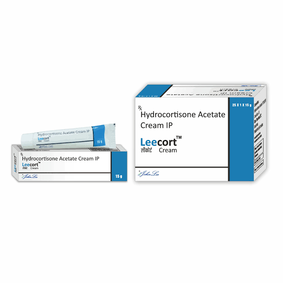 Hydrocortisone Acetate IP 1% w/w; Leecort: Treat Allergic reactions