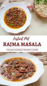 Punjabi Rajma Masala Recipe Red Kidney Beans Curry Instant Pot Stovetop Recipe Beans Curry Indian Beans Recipe Recipes With Kidney Beans