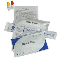 1 X Gonorrhoea Test Male Female Professional Medical Swab Kit Home Health Uk