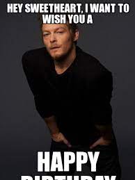 Happy Birthday From Norman Reedus Norman Reedus Happy Birthday