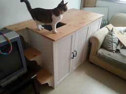 Make one that rhymes with your furniture and general decoration of your house. 11 Simple Diy Kitty Litter Boxes And Loos From Ikea Units Shelterness