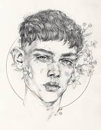 This Drawing Is Now Available As A Print In My Online Shop Portrait Drawing Art Pencil Portrait