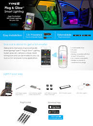 Type S Lm55883 1 Offroad 8 Smart Light Bar Kit Multi Color App Controlled Winplus Light Bars
