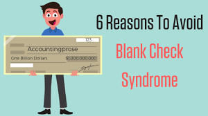 Instead, you pay yourself by taking money out of the llc's profits as needed. Check Yourself 6 Reasons To Avoid Blank Check Syndrome