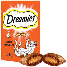 Odul Mamalari Dreamies Dreamies Tavuklu Kedi Odul Mamasi 60 Gr