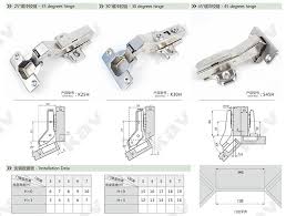45 Degree Fitting Kitchen Cupboard Door Hinges S45 Installation Data Cupboard Door Hinges Kitchen Cupboard Doors Glass Door Hinges