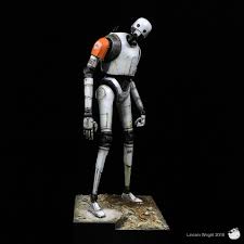 Bandai Star Wars Model Kits Custom K2so On Tatooine Paint On Plastic Star Wars Characters Pictures Star Wars Painting Star Wars Characters