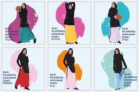 Anda dapat memilih model baju senam trendy dengan warna yang soft agar tidak mudah menyerap panas ketika senam. Baju Olahraga Wanita Muslimah Ayesha