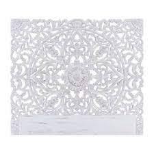 Découvrez nos têtes de lit en promotion avec des nouveautés toute l'année et dans tous les magasins but. Tete De Lit 160 Cm Flaure Bois Sculpte Bois Blanc