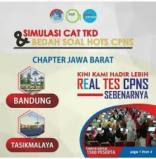 Jawa barat pemerintah kota bogor: Simulasi Cat Tkd Bedah Soal Hots Cpns Bandung Desember 2019 Desember