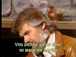 Kenny Rogers Lucille With Lyrics Youtube