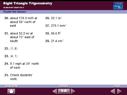 Trigonometry is the study of the relationship between angles and lengths. The Tangent Ratio Geometry Lesson 9 1 For
