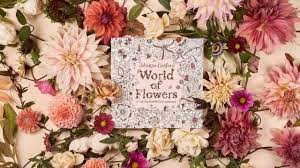 From floating gardens of water poppies in south africa to delicate cosmos in japan, and from fanciful toadstools to enchanted fairytale gardens, a. World Of Flowers A Colouring Book And Floral Adventure Youtube
