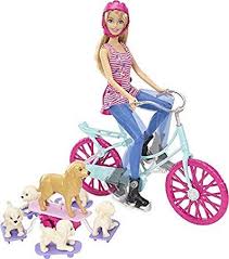 набор игровой Barbie и кен на прогулке со щенком Mattel Barbie Cld94 Das Grosse Hundeabenteuer Fahrradausflug Mit Hunden Igrushki Dlya Devochek Igrovye Nabory Kukly Barbi