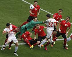 Matches were played from 10 to 19 june 2016. Early Goal Gives Switzerland 1 0 Win Over 10 Man Albania Arab News