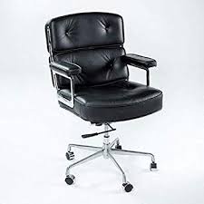 Habitmobel Office Chair Adjustable 64 Leather Metal Black Exclusive Chair Conference Room Chairs Office Chair