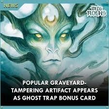 The bonus cards for The Real Ghostbusters and Tome of the Astral Sorceress  Secret Lairs have now been revealed.👀 Read the full story here:  https://mtgrocks.com/popular-graveyard-tampering-artifact-appears-as-ghost-trap-bonus-card/  #MTG ...
