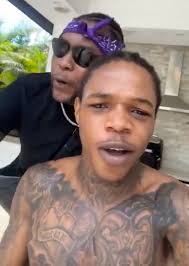 Vybz Kartel and Likkle Addi have something new to drop 👀🔥