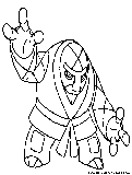 Riolu is a small, blue, canine pokémon. Riolu Coloring Page