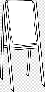 Paper Flip Chart Easel Transparent Background Png Clipart