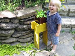 Those that enjoy collecting houseplants and those who don't. Diy Child S Planter And Plant Stand Hgtv
