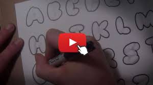 Einzigartige graffiti letters sticker mit einzigartigen motiven. Bubble Style Tutorial Mit 6 Aufbauenden Ubungen Zum Erfolg