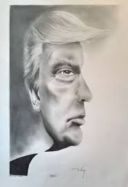 Search, discover and share your favorite donald trump gifs. Donald Trump Drawing By Fernando Cezan Artmajeur