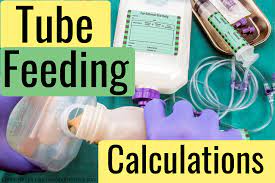 If your child uses a food pump for all or some feedings, their feeding needs can change over time. Tube Feeding Calculations Nursing Dilution Total Volume Time