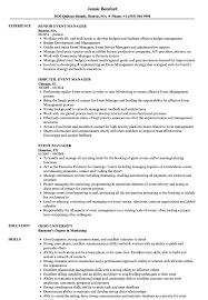 Download free cv resume 2020, 2021 samples file doc docx format or use builder creator maker. Event Manager Resume Samples Velvet Jobs