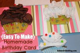 Paper dyes help give the lettering and paper balloons a professional edge. Easy To Make Homemade Birthday Card