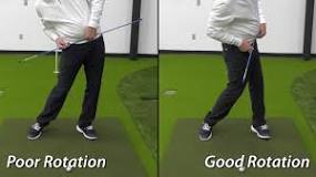 Image result for how to clear left hip in golf swing