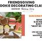 Friendsgiving Cookie Decorating Class event image