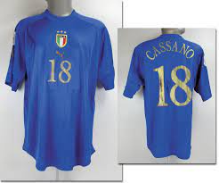 Puma italia heimtrikot 2020 2021 herren l 89,95 €. Antonio Cassano Italien Euro 2004 Agon Sportsworld