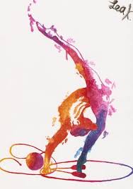 Water Color Fotos De Ginastica Ginastica Acrobatica Ginastica Ritmica