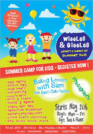 Summer Camp Advertisements Examples Google Search Summer Camps For Kids Advertisement Examples Flyer