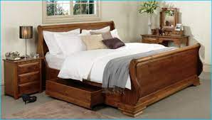Beautiful King Size Sleigh Bed Ideas Home Build Designs Ikea Furniture Makeover Bed Storage Drawers Bed