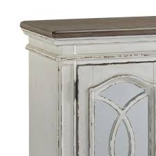 Crosley lafayette buffet server/sideboard cabinet. Signature Design By Ashley Realyn Dining Room Server In Chipped White Nebraska Furniture Mart