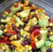 Black Bean And Corn Salad Recipe Cilantro Cowboy Caviar With Avocados Recipe With Images Food