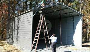 22x41 Vertical Style Rv Carport Prefabricated Rv Cover