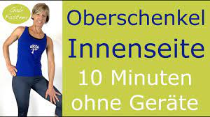 Die oberschenkelmuskulatur setzt sich aus verschiedenen muskelgruppen zusammen, die für die bewegung des beins in hüfte und knie zuständig sind. 10 Min Fur Straffe Oberschenkel Innenseiten Ohne Gerate Youtube