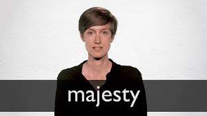 E is for enamoured, forever will your children be with you. How To Pronounce Majesty In British English Youtube