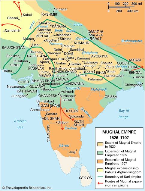Mughal dynasty | Map, Rulers, Mughal Empire, Political History, Administration, Decline, & Facts | Britannica