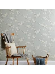 John Lewis Partners Cherry Blossom Wallpaper Putty Cherry Blossom Wallpaper Interior Home Wallpaper