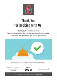Thank You For Booking With Us Booking Ponce Luxury Hotel