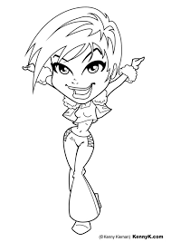Vous n'avez qu'à sélectionner la couleur désirée et colorier votre dessin. Coloriage Fille Coloriages Gratuits A Imprimer Dessin 20050