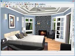 Cherry Coloring Your Bedroom With Virtual Room Painter Finished With Blue Wall Painting Best Home Design Software Interior Design Software Home Design Software